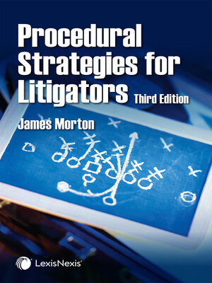 cover image of Procedural Strategies for Litigators